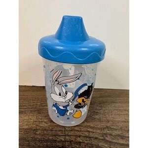Vintage Gerber Looney Toons Babies Bugs Bunny & Daffy Duck Toddler Sippy Cup